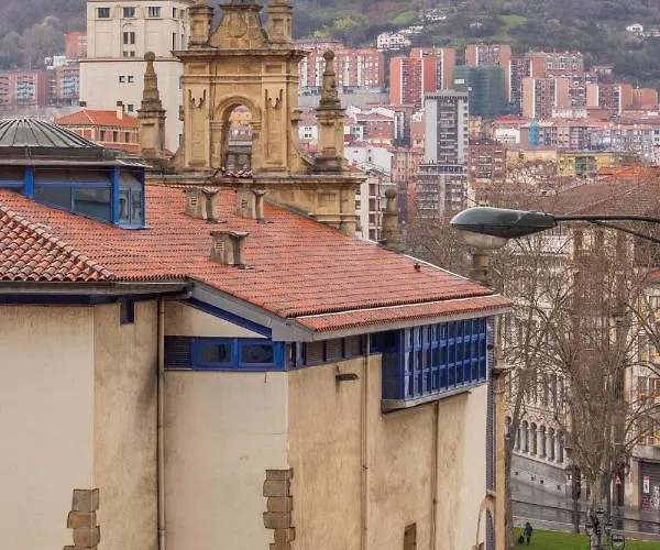 Casco Viejo Junto A Bilborock Quarto em Acomodações Particulares *