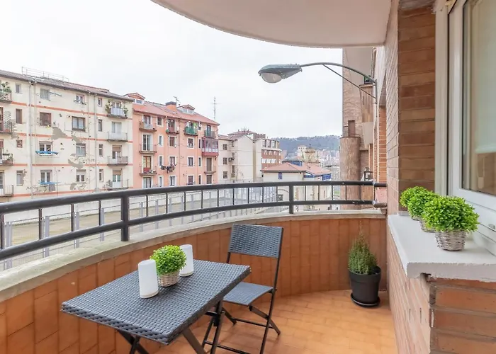 Casco Viejo Junto A Bilborock Quarto em Acomodações Particulares